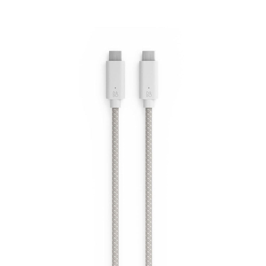 Bang & Olufsen Accessories White USB-C to USB-C Fabric Cable