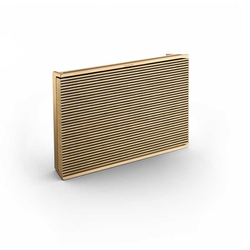 Bang & Olufsen Multi Room Audio Gold Tone - Light Oak / With Google Assistant Beosound Level