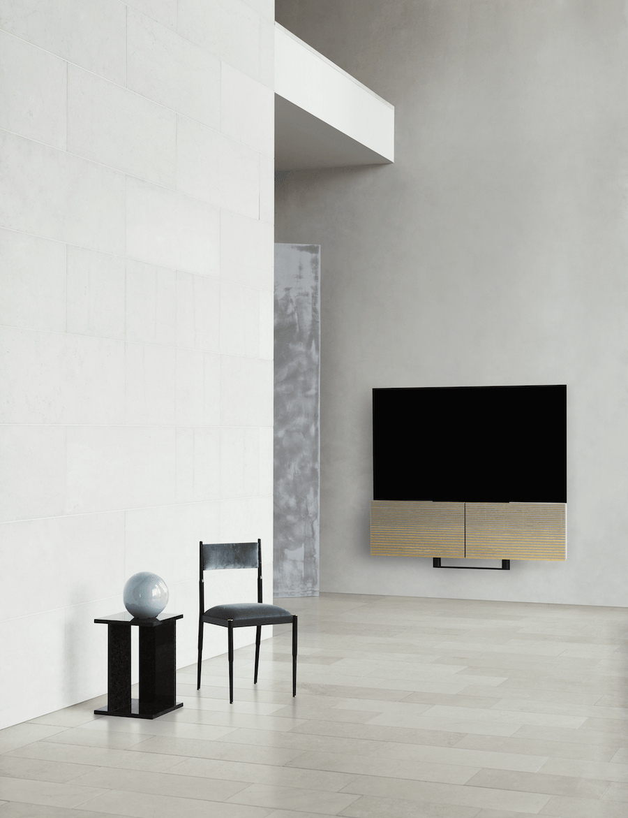 Bang & Olufsen Television Beovision Harmony (Gold Tone/Light Oak Wood Cover)