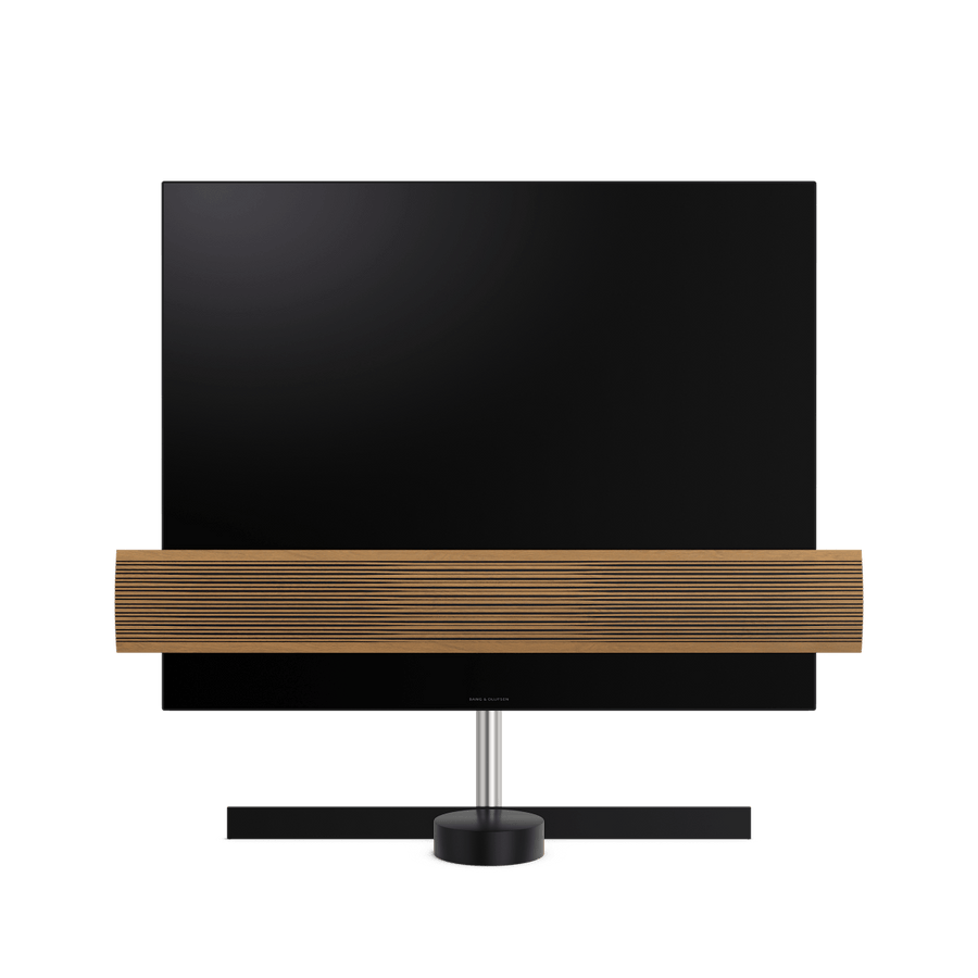 Bang & Olufsen Television Floor Stand / Smoked Oak Wood / 55