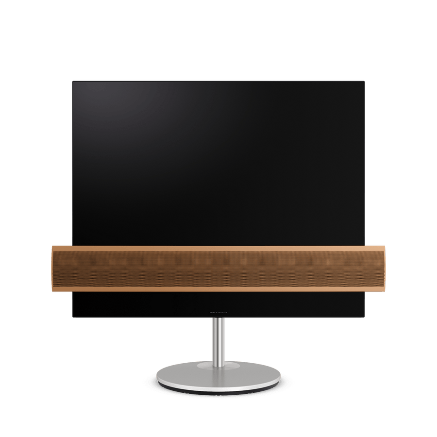 Bang & Olufsen Television Motorised Floor Stand / Bronze Tone Aluminium / 55
