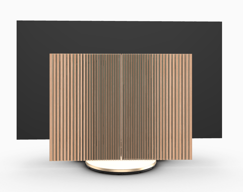 Beovision Harmony (Gold Tone/Light Oak Wood Cover) – Amgrace